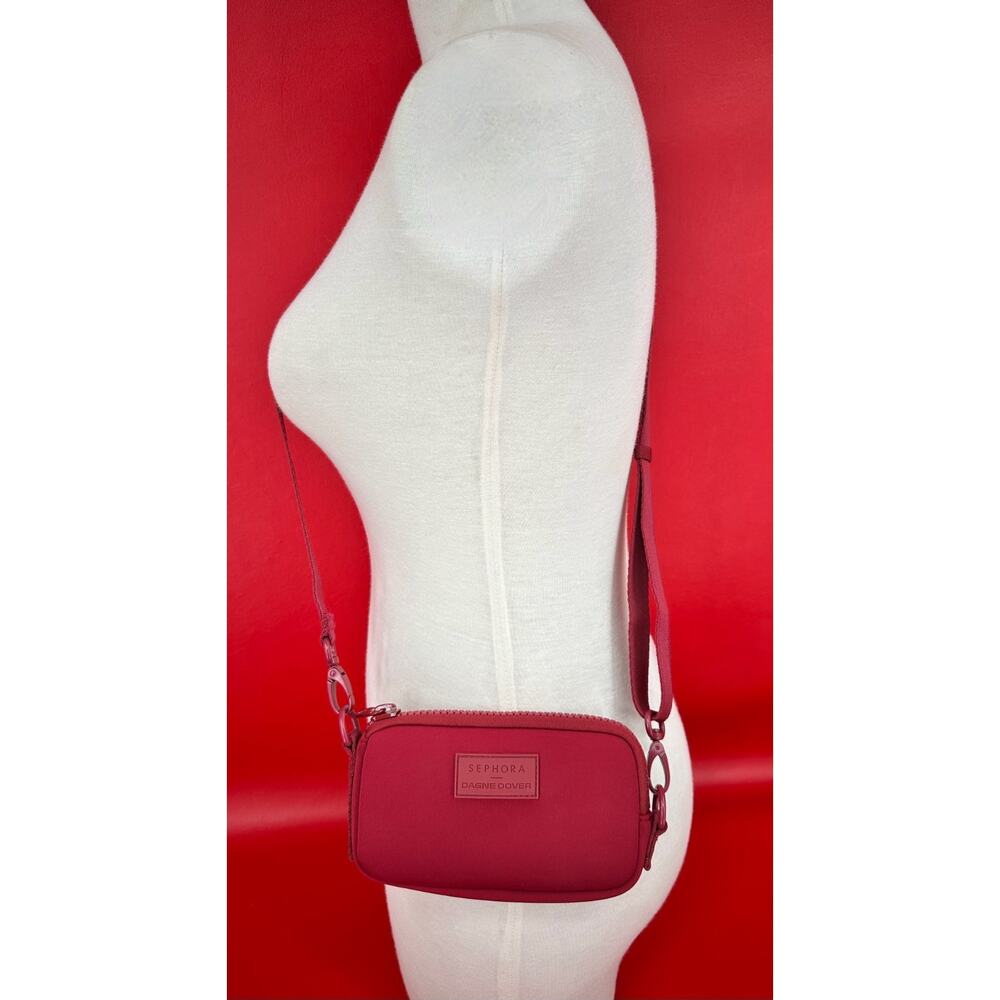 Sephora x Dagny Dover Spice Red Neoprene Collab Crossbody Sling Small Bag Excell